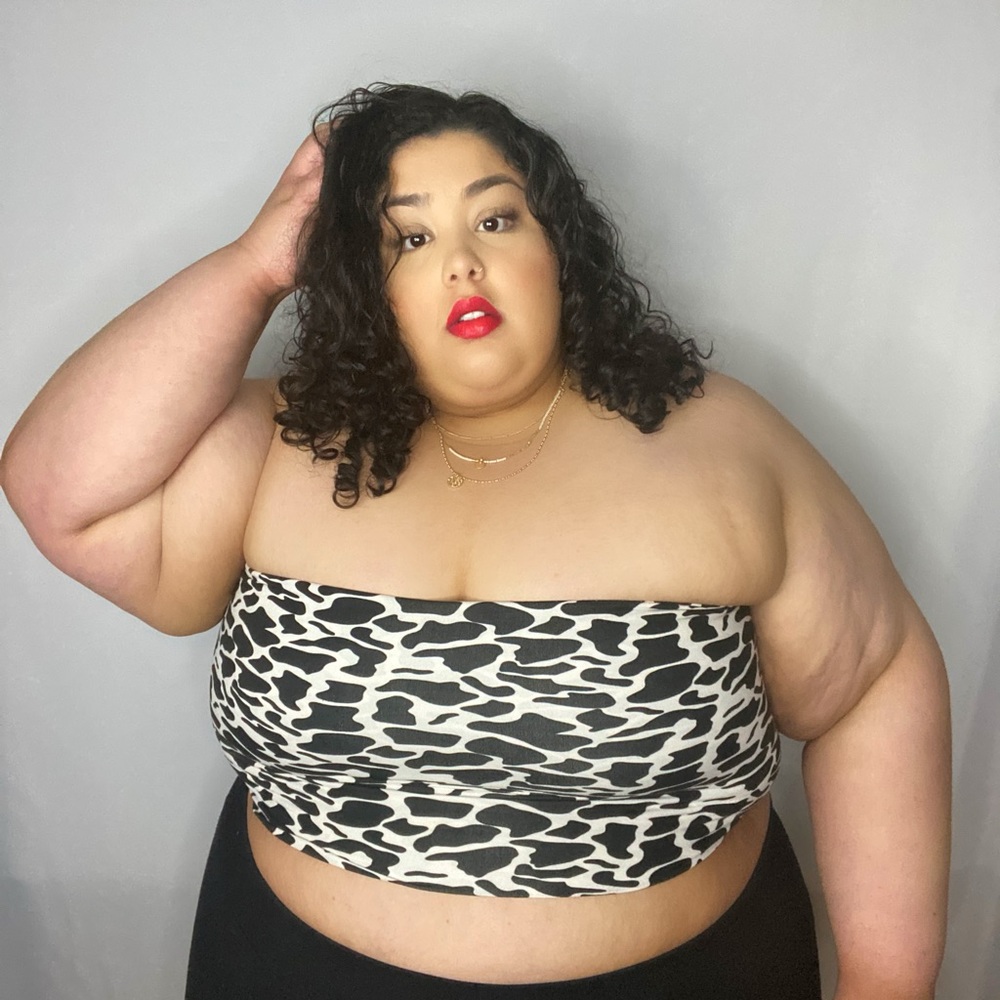 Plus Size Bandeau - Cruella